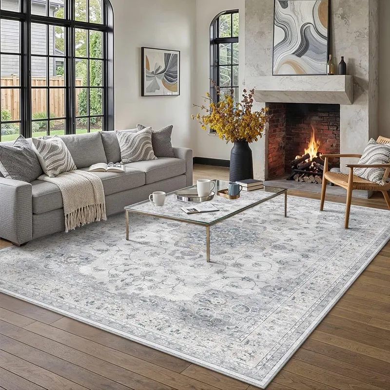 HUGEAR 6×9 Washable Rugs for Living Room